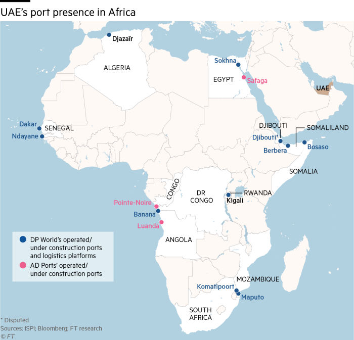 The UAE’s rising influence in Africa