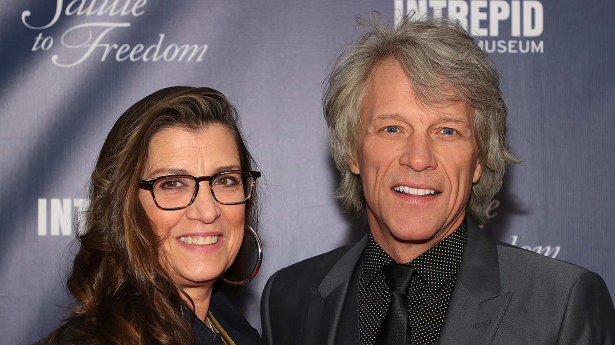 Jon Bon Jovi shares high school love note from wife of 35 years