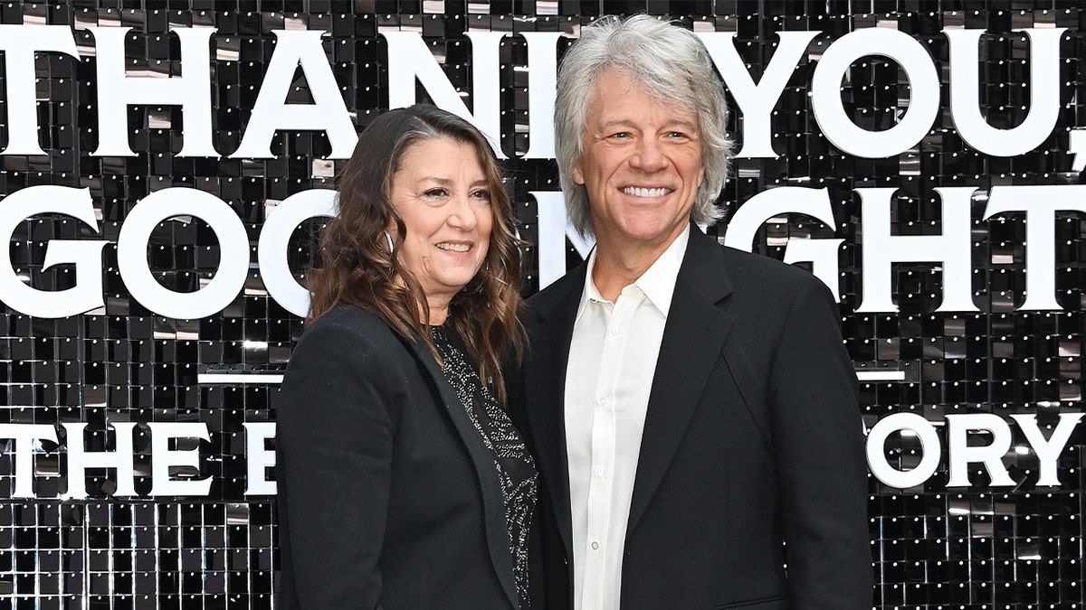 Jon Bon Jovi shares high school love note from wife of 35 years