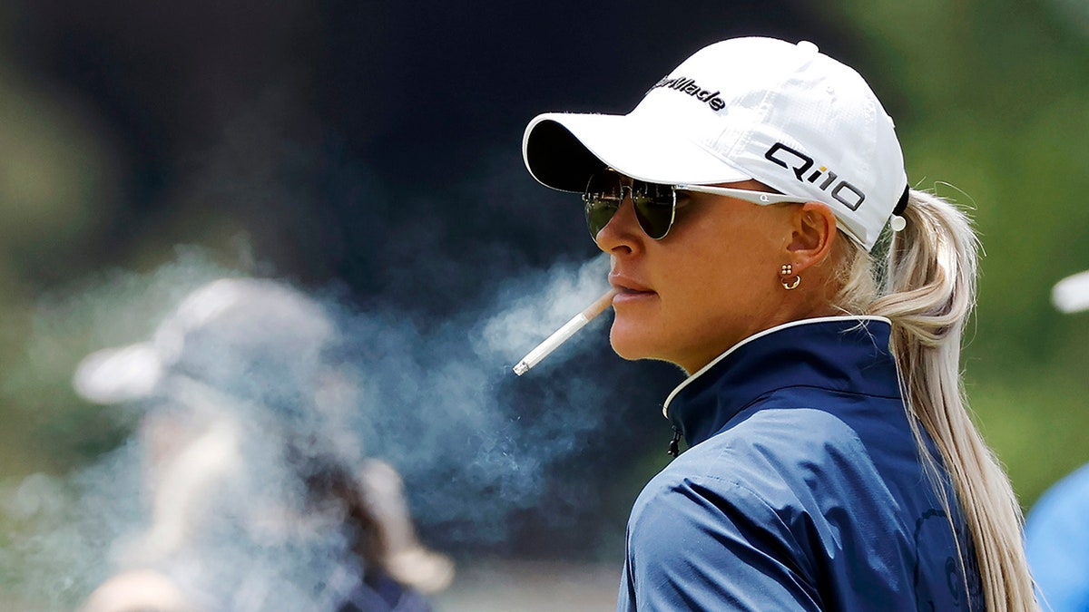 LPGA Tour star Charley Hull signs fan’s cigarette as popularity skyrockets