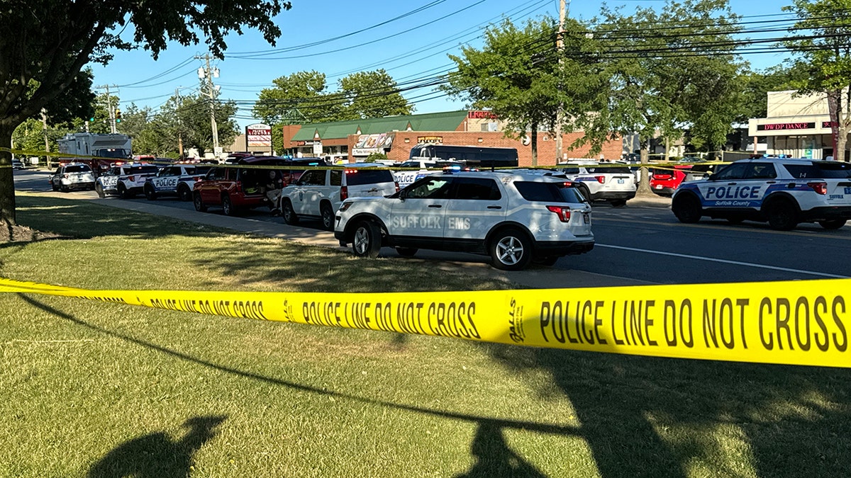 Car crashes into Long Island, New York, nail salon