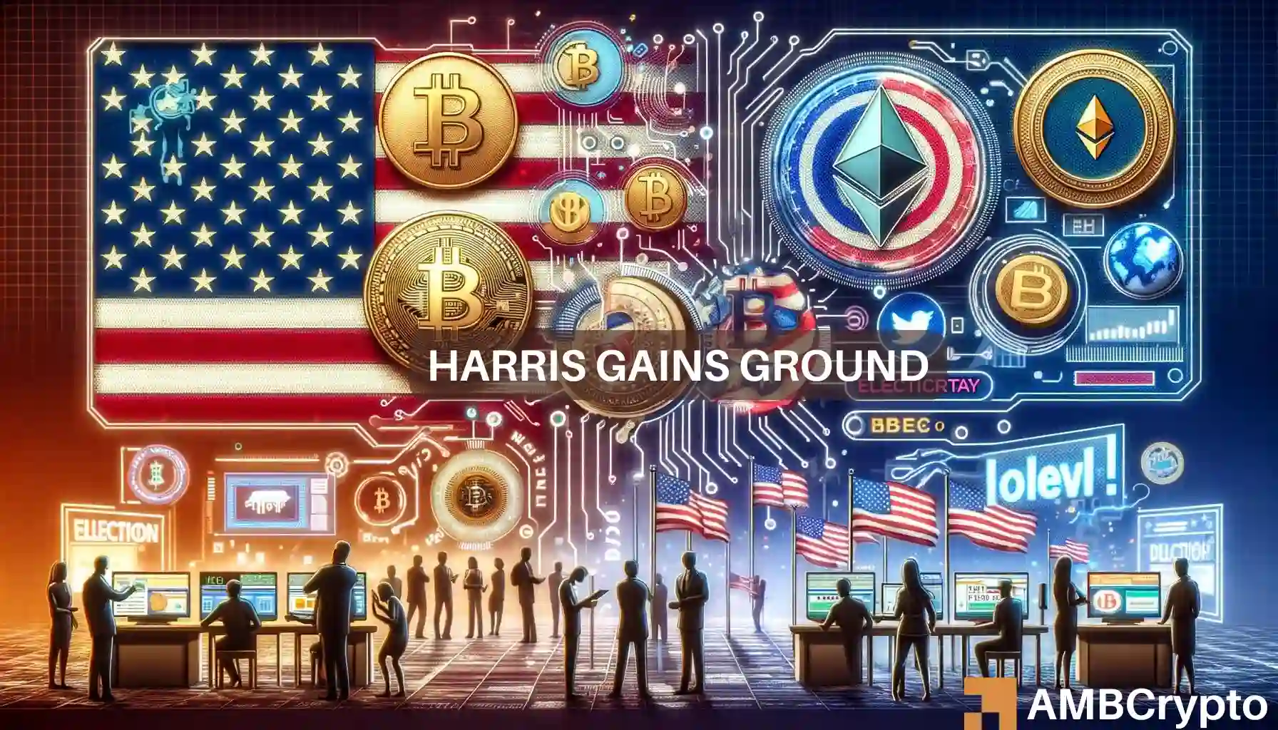 ‘Crypto for Harris’ gains traction: Is a ‘political football’ underway?