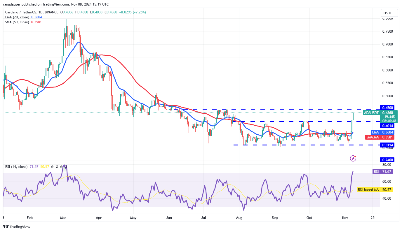 BTC, ETH, SOL, BNB, XRP, DOGE, TON, ADA, SHIB, AVAX