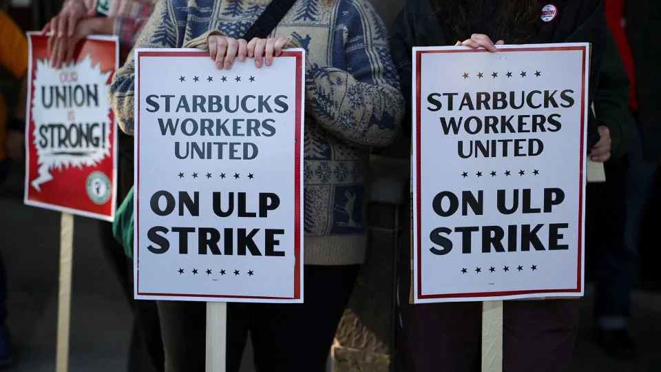 Starbucks union goes on strike in three cities